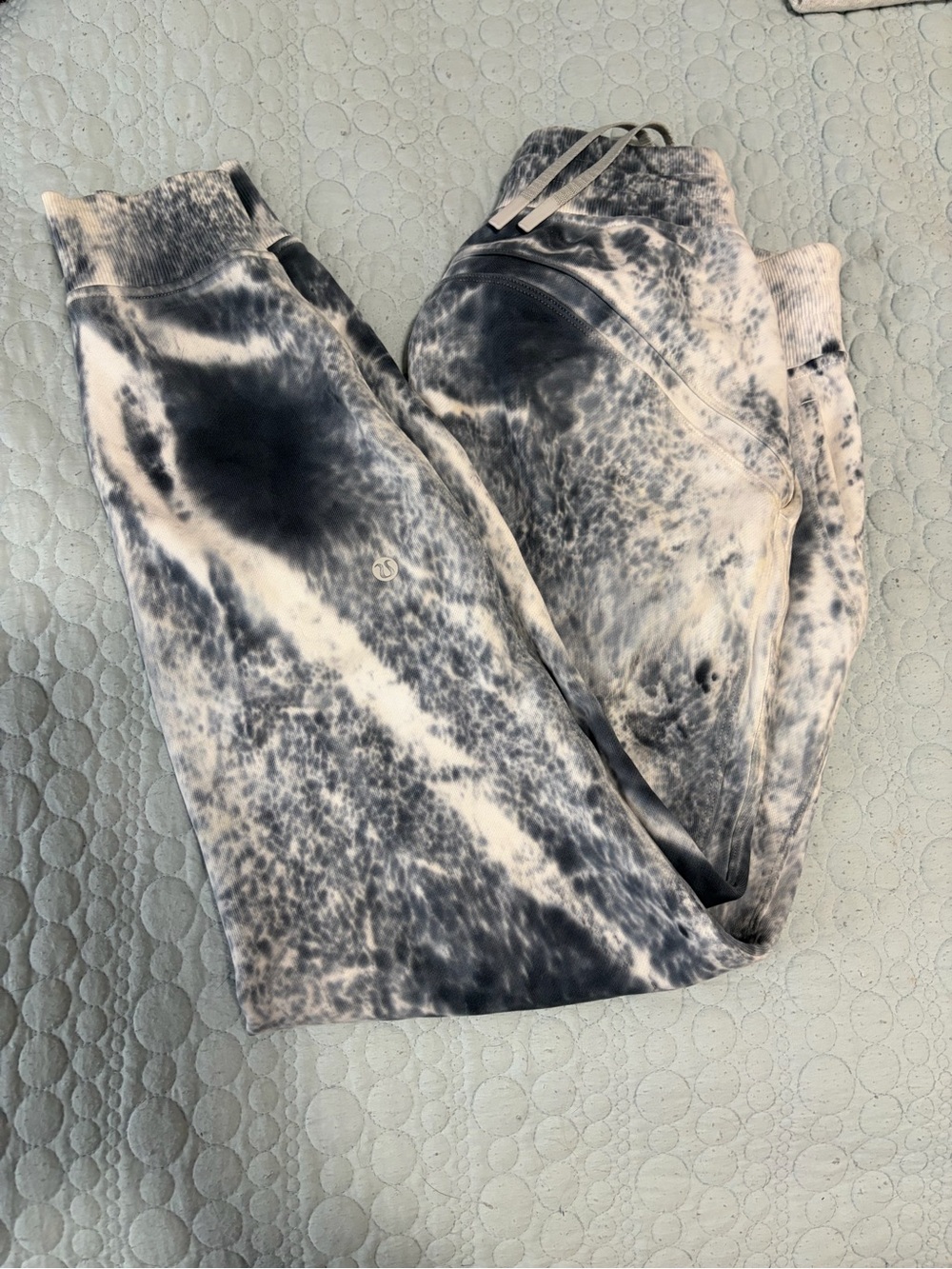 lululemon athletica Tie-Dye Track Joggers - Black & White